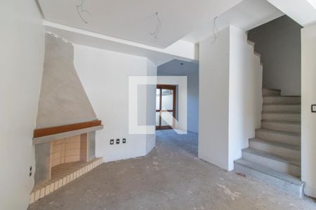 Sala de casa de condomínio à venda com 3 quartos, 134m² em Hípica, Porto Alegre