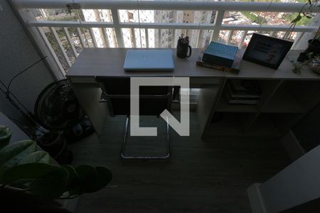 Varanda da Sala de apartamento à venda com 2 quartos, 50m² em Vila Andrade, São Paulo