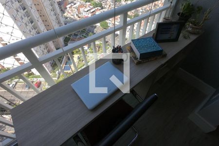 Varanda da Sala de apartamento à venda com 2 quartos, 50m² em Vila Andrade, São Paulo