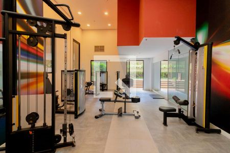 Studio para alugar com 38m², 1 quarto e 1 vaga Studio para alugar com 38m², 1 quarto e 1 vagaAcademia