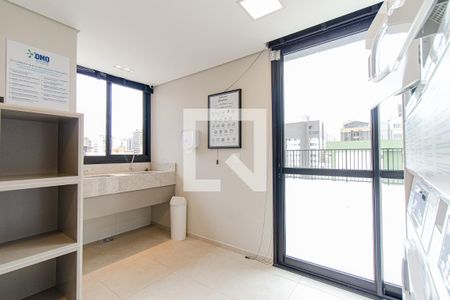 Studio para alugar com 30m², 1 quarto e 1 vagaLavanderia