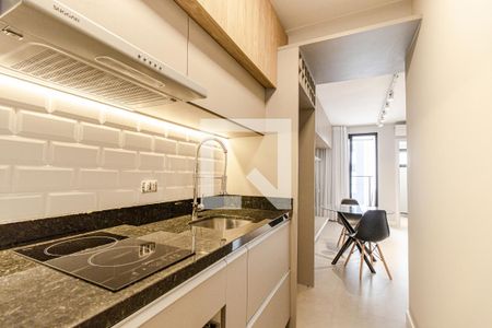 Studio para alugar com 30m², 1 quarto e 1 vagaCozinha