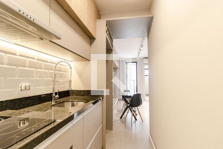 Studio para alugar com 30m², 1 quarto e 1 vagaCozinha