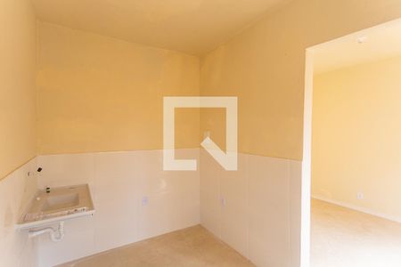 Cozinha de kitnet/studio para alugar com 1 quarto, 35m² em São Geraldo, Belo Horizonte