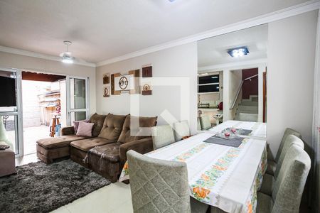 Sala de casa à venda com 3 quartos, 75m² em Vila Metalúrgica, Santo André