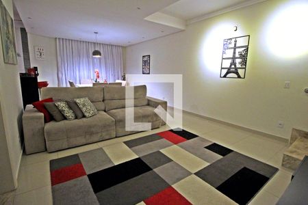 Sala de Estar de casa de condomínio à venda com 3 quartos, 222m² em Swiss Park, Campinas