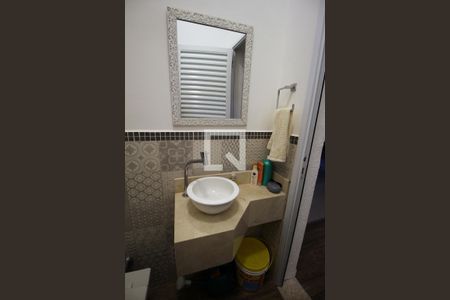 Casa de condomínio à venda com 222m², 3 quartos e 4 vagasLavabo da Área gourmet