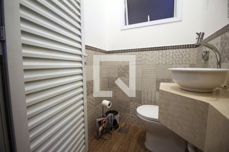 Casa de condomínio à venda com 222m², 3 quartos e 4 vagasLavabo da Área gourmet