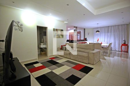 Sala de Estar de casa de condomínio à venda com 3 quartos, 222m² em Swiss Park, Campinas