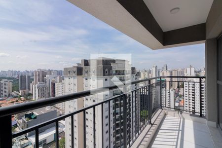 Varanda de kitnet/studio para alugar com 1 quarto, 25m² em Planalto Paulista, São Paulo