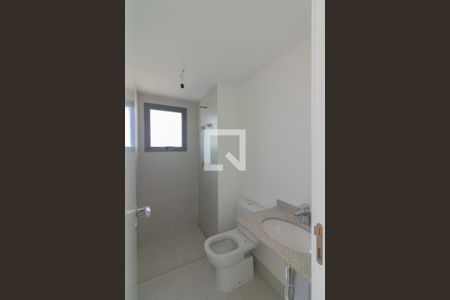 Banheiro de kitnet/studio para alugar com 1 quarto, 25m² em Planalto Paulista, São Paulo