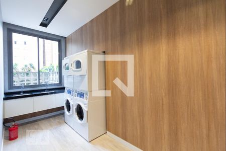 Studio para alugar com 25m², 1 quarto e sem vagaLavanderia