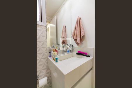 Banheiro da Suíte de apartamento à venda com 2 quartos, 63m² em Vila Osasco, Osasco