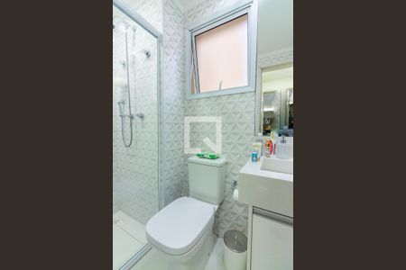 Banheiro da Suíte de apartamento à venda com 2 quartos, 63m² em Vila Osasco, Osasco