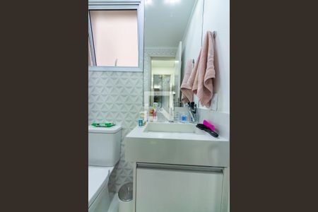 Banheiro da Suíte de apartamento à venda com 2 quartos, 63m² em Vila Osasco, Osasco