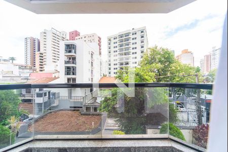 Varanda da Sala de apartamento à venda com 2 quartos, 302m² em Vila Bastos, Santo André