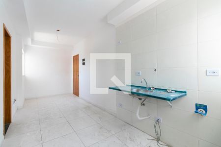 Sala / Cozinha de apartamento à venda com 2 quartos, 35m² em Vila Mafra, São Paulo