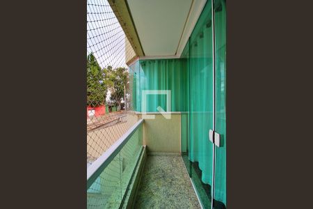 Varanda da Sala de casa à venda com 3 quartos, 240m² em Vila Gilda, Santo André