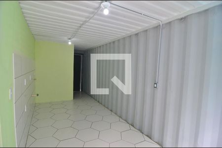 Sala e cozinha de apartamento para alugar com 1 quarto, 30m² em Olaria, Canoas