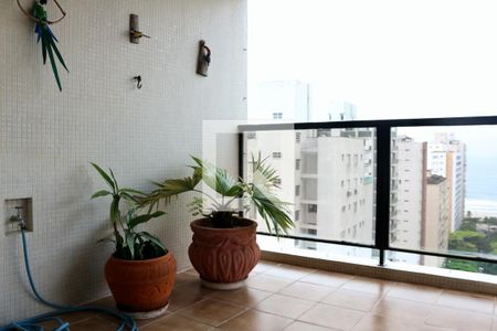 Sacada de apartamento para alugar com 4 quartos, 300m² em Barra Funda, Guarujá