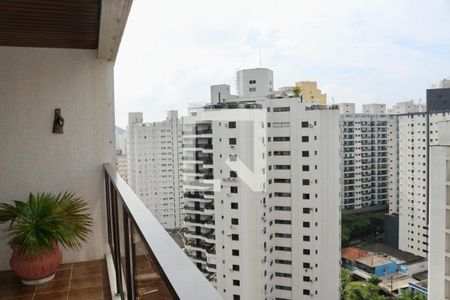 vista da Sacada de apartamento para alugar com 4 quartos, 300m² em Barra Funda, Guarujá