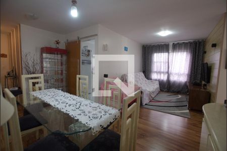 Sala de apartamento para alugar com 2 quartos, 64m² em Vila Santa Teresa (zona Sul), São Paulo
