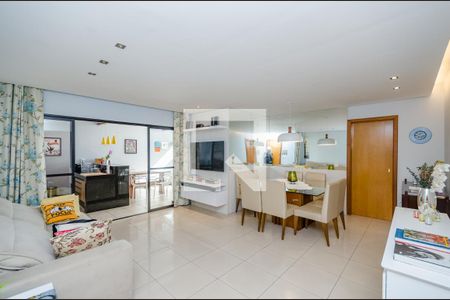 Sala de apartamento à venda com 3 quartos, 140m² em Buritis, Belo Horizonte