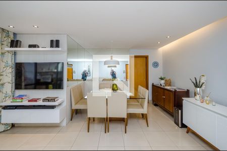 Sala de apartamento à venda com 3 quartos, 140m² em Buritis, Belo Horizonte