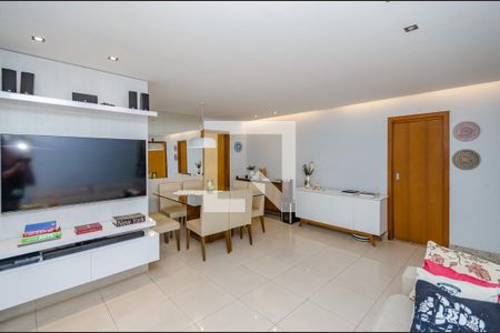 Sala de apartamento à venda com 3 quartos, 140m² em Buritis, Belo Horizonte