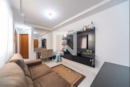 Sala de apartamento à venda com 2 quartos, 100m² em Jardim das Maravilhas, Santo André