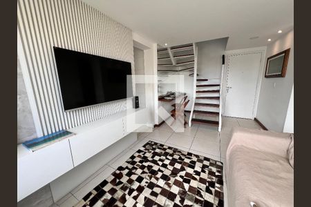 Sala de apartamento à venda com 3 quartos, 105m² em Freguesia (jacarepaguá), Rio de Janeiro