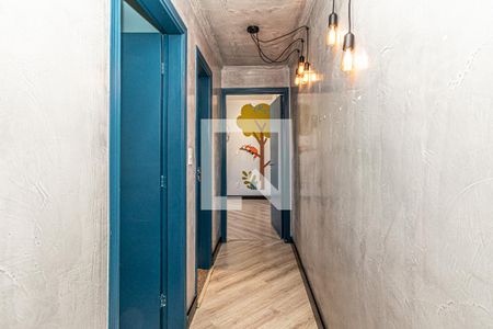 Corredor de apartamento para alugar com 2 quartos, 77m² em Barcelona, São Caetano do Sul