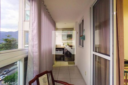 Varanda da Sala de apartamento para alugar com 4 quartos, 113m² em Recreio dos Bandeirantes, Rio de Janeiro
