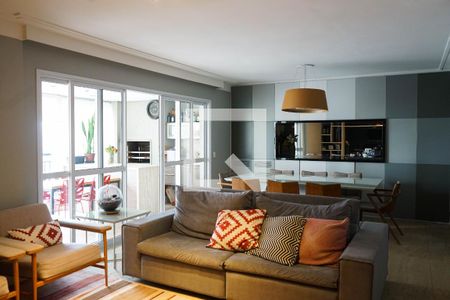 Sala de apartamento à venda com 3 quartos, 138m² em Lapa, São Paulo