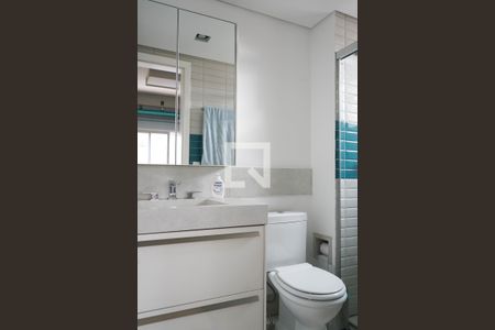 Apartamento à venda com 138m², 3 quartos e 3 vagasBanheiro da Suíte 1