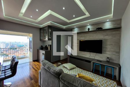 Sala de Estar de apartamento para alugar com 2 quartos, 65m² em Vila Firmiano Pinto, São Paulo