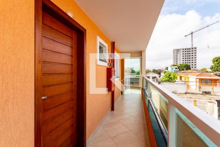 Apartamento para alugar com 45m², 2 quartos e 1 vagaCorredor de acesso 