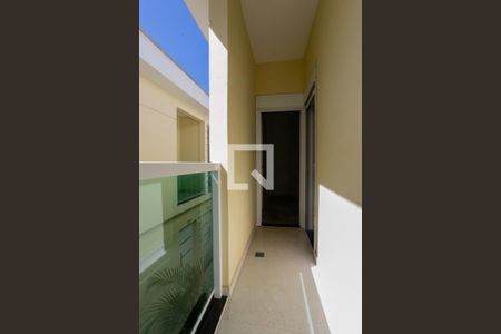 Casa de condomínio à venda com 70m², 3 quartos e 2 vagasVaranda dos quartos 1 e 2