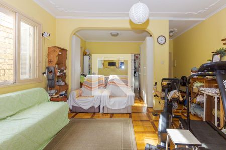 Sala de apartamento à venda com 3 quartos, 119m² em Rio Branco, Porto Alegre