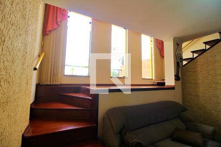 Sala de casa para alugar com 1 quarto, 62m² em Vila Bela Vista, Santo André