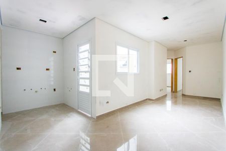 Sala de apartamento à venda com 2 quartos, 48m² em Parque Oratorio, Santo André