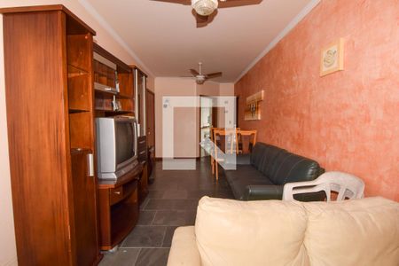 Sala de apartamento para alugar com 3 quartos, 136m² em Balneário Cidade Atlântica, Guarujá