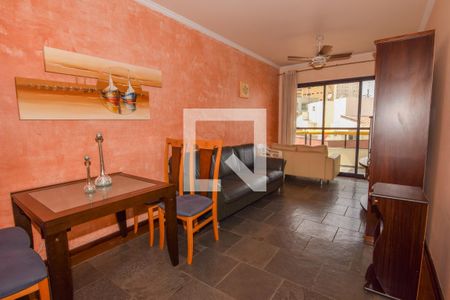 Sala de apartamento para alugar com 3 quartos, 136m² em Balneário Cidade Atlântica, Guarujá