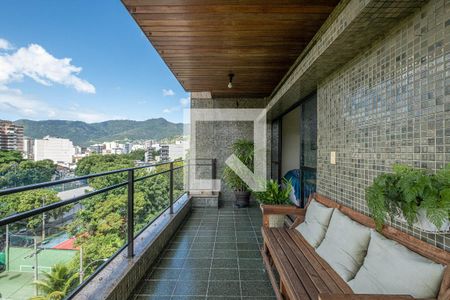 Sala Varanda de apartamento à venda com 3 quartos, 126m² em Grajaú, Rio de Janeiro
