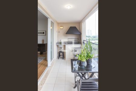 Varanda Gourmet de apartamento para alugar com 3 quartos, 120m² em Água Branca, São Paulo