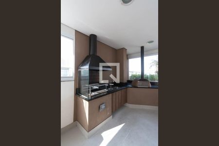 Studio para alugar com 34m², 1 quarto e 1 vagaChurrasqueira