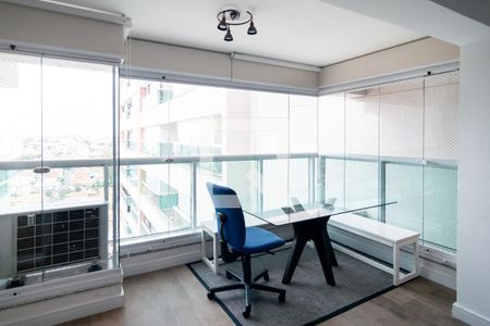 Varanda Studio de kitnet/studio para alugar com 1 quarto, 34m² em Jardim Aeroporto, São Paulo