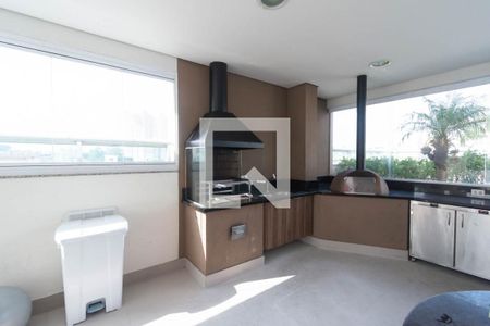 Studio para alugar com 34m², 1 quarto e 1 vagaChurrasqueira