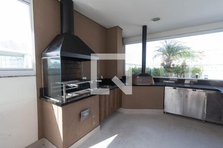 Studio para alugar com 34m², 1 quarto e 1 vagaChurrasqueira