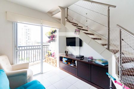 Sala de Estar de apartamento à venda com 3 quartos, 128m² em Vila Mariana, São Paulo